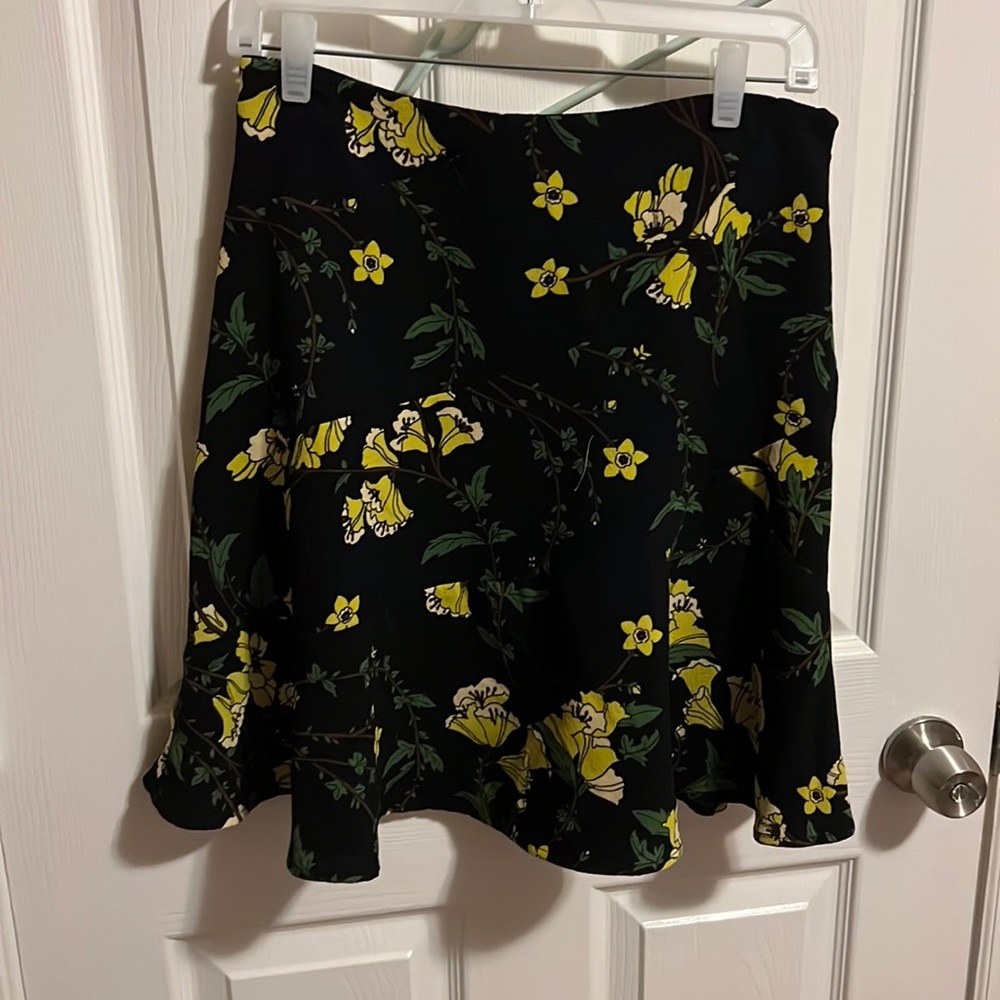 Who What Wear floral skirt